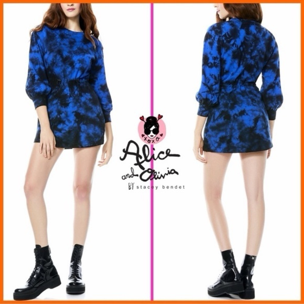 HEEDA TIE DYE MINI DRESS - Picture 2 of 5